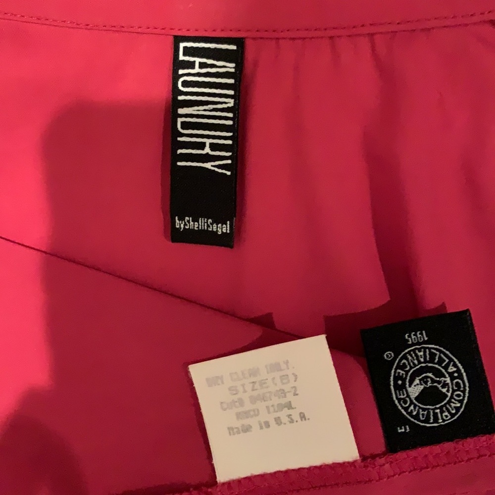2/10 Laundry by Shelli Segal Pink Short Sleeve Top $10 - Picture 4 of 6